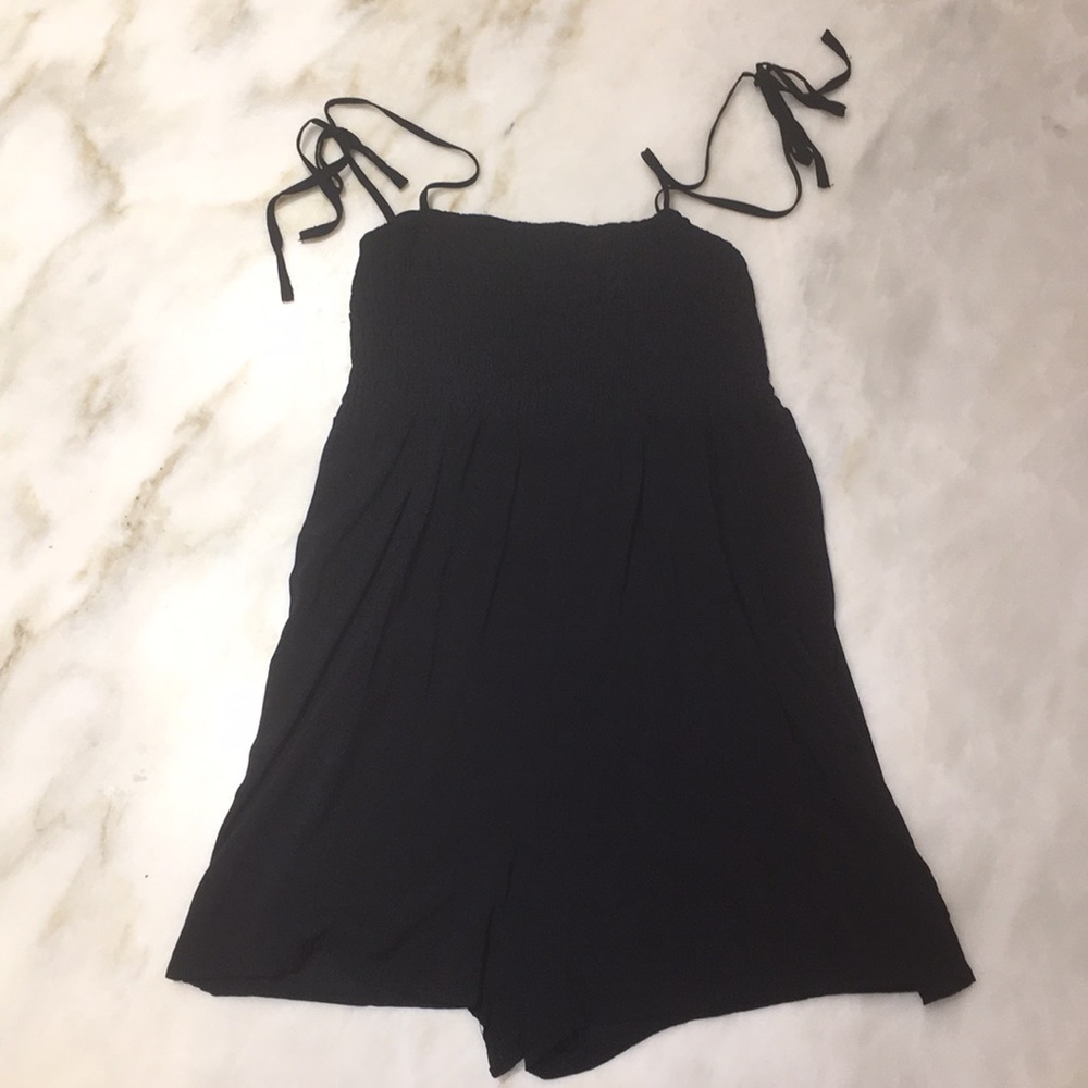Urban Outfitters Out from Under Black Romper Sz S